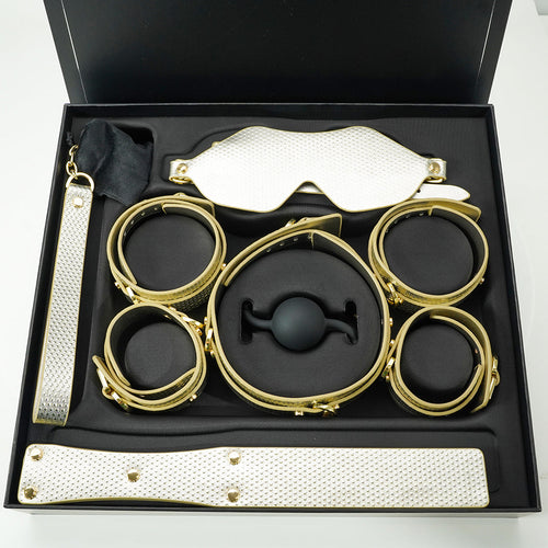 BDSM Luxury Bondage Set - Gold