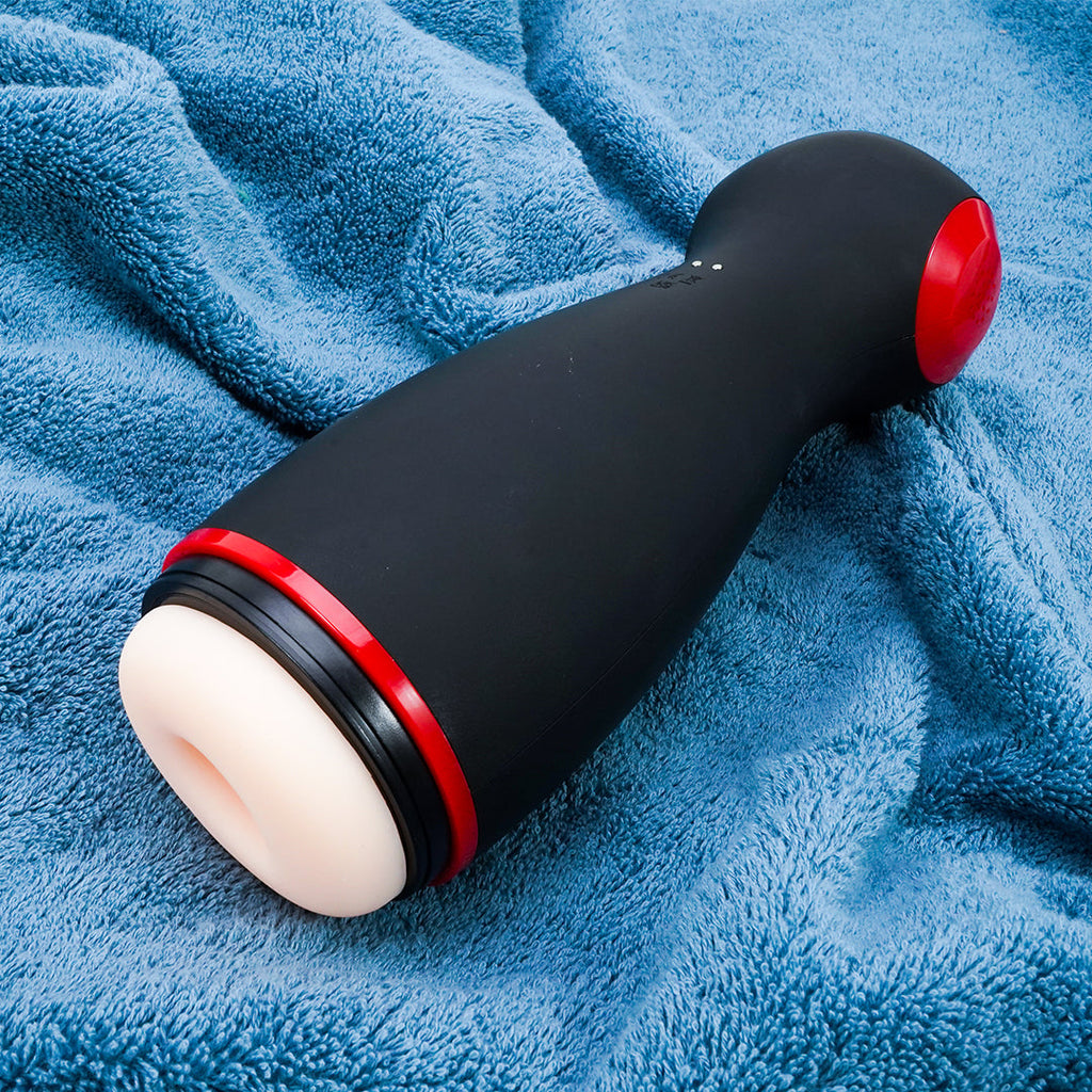 Civi Suction Squeeze Vibrating Voice Masturbator