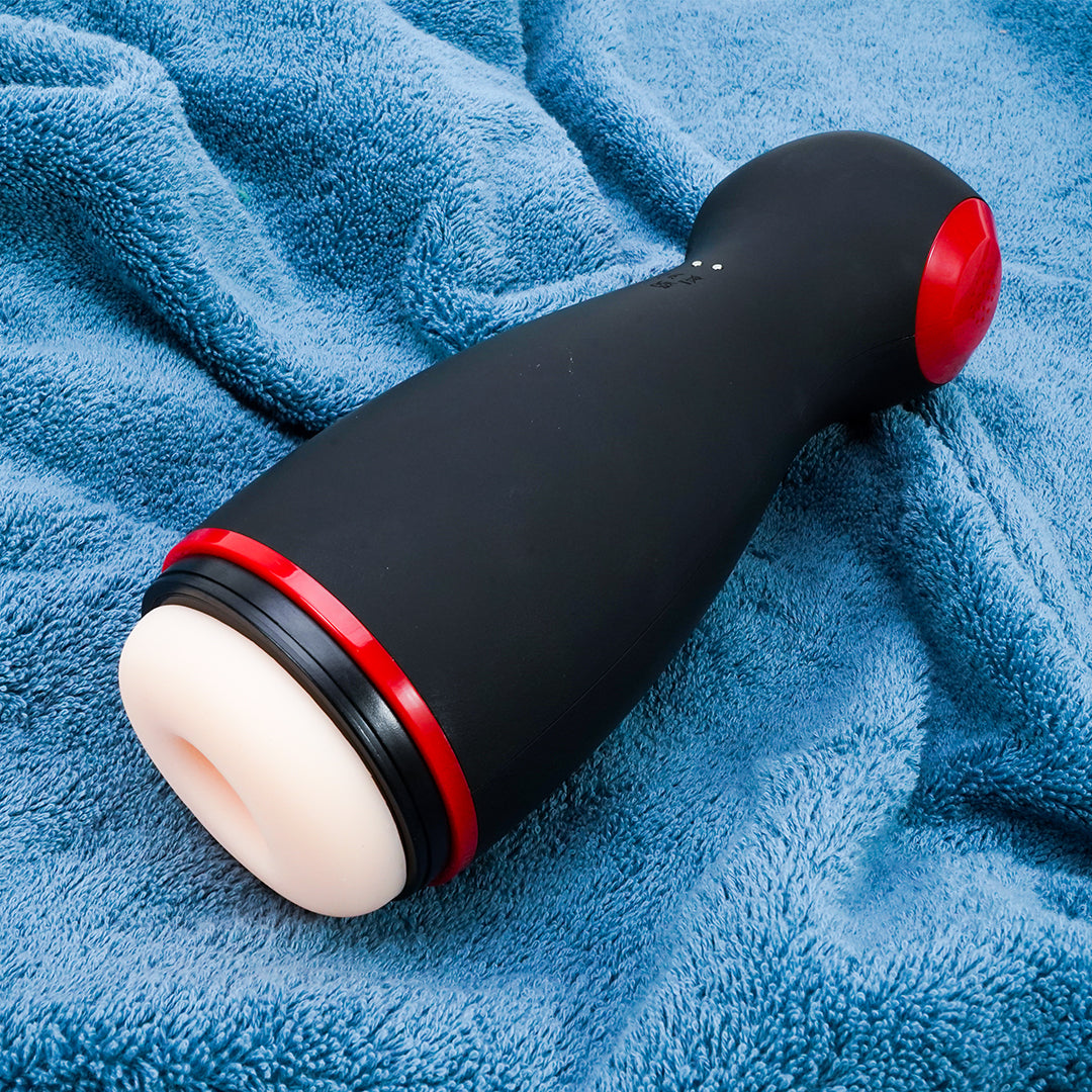 Civi Suction Squeeze Vibrating Voice Masturbator