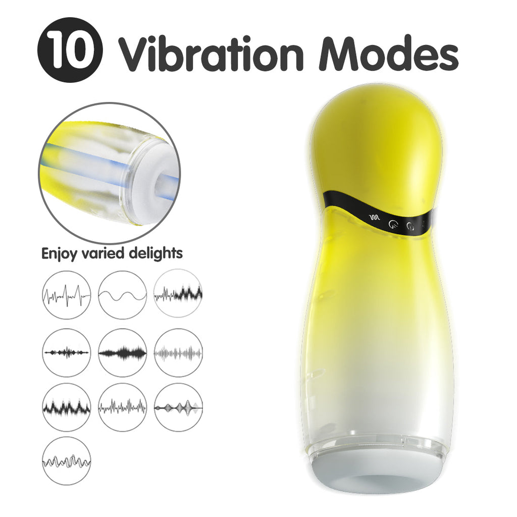 Zorro Vibrating Voice Squeezing Masturbator