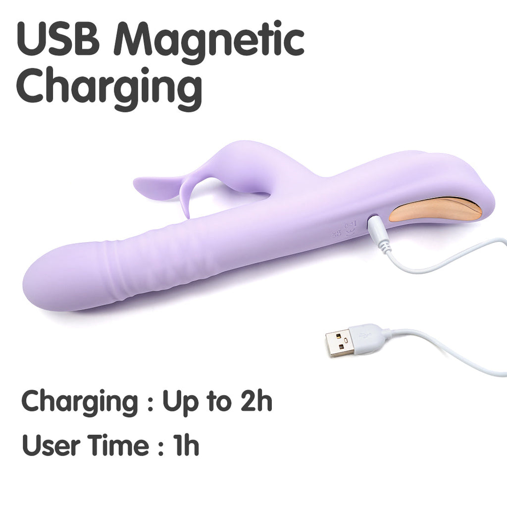 Whale Wave Thrusting & Expanding Rabbit Vibrator