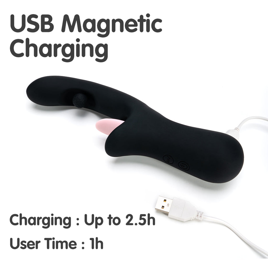 Georgia 360° Rotation Licking Rabbit Vibrator
