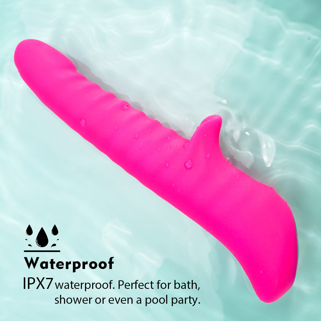 Aurora Silicone Clitoral Nipple Stimulator Vibrator