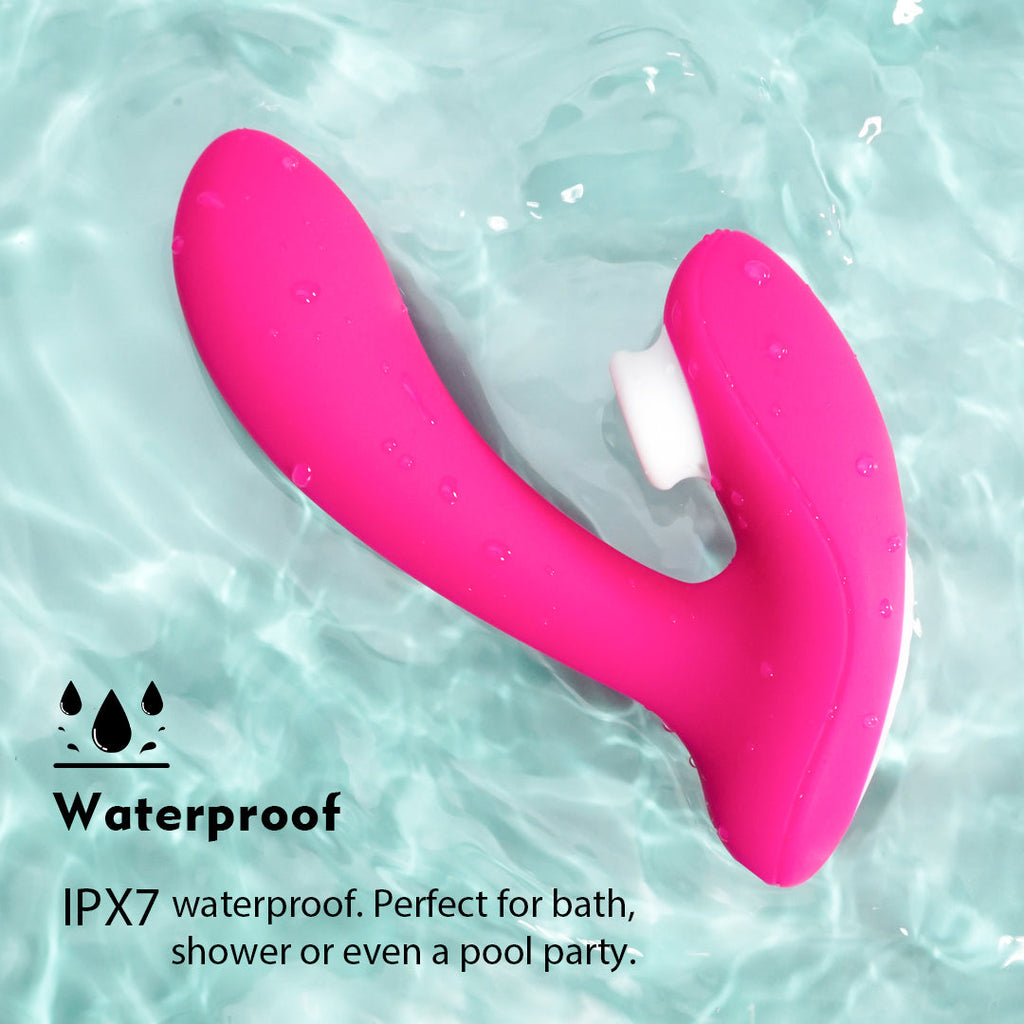 Pinky Tricker G-Spot And Clitoral Suction Vibrator Stimulator