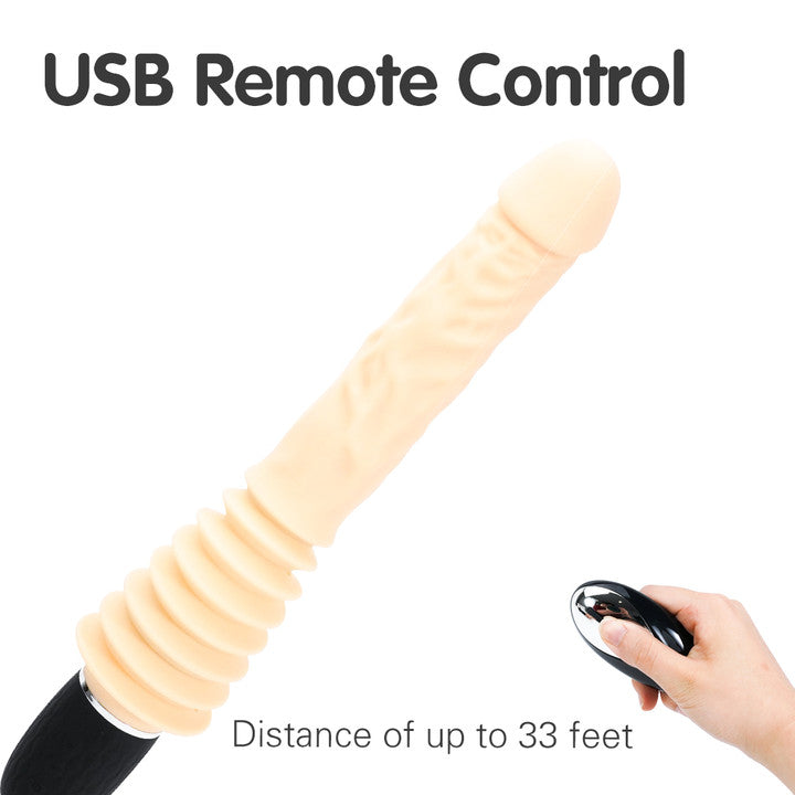 Viper-X Thrusting Remote Control Dildo Vibrator