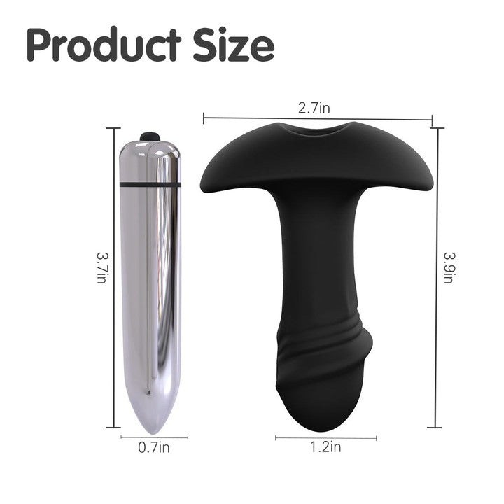 Star Arrow Intensive Butt Plug Vibrator