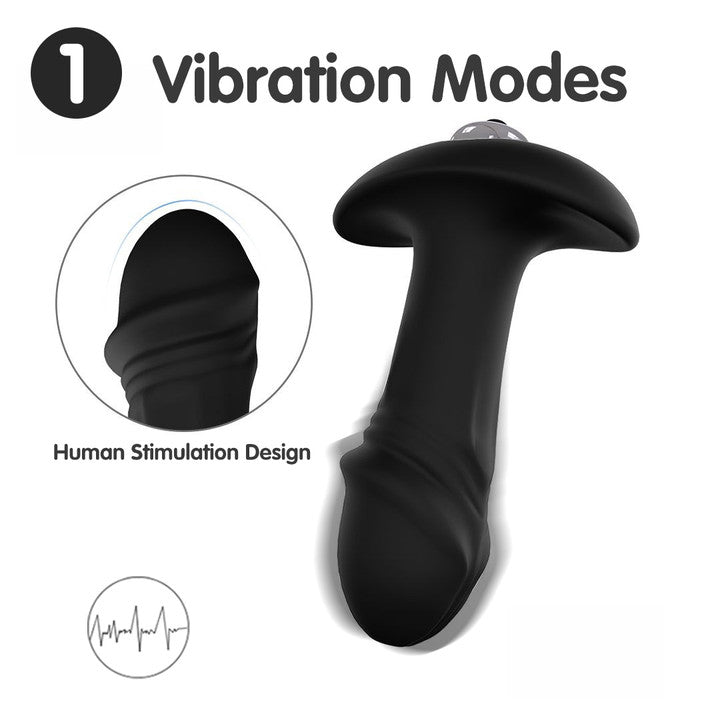 Star Arrow Intensive Butt Plug Vibrator