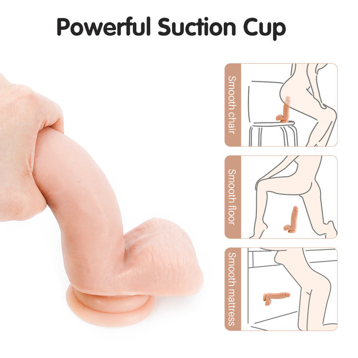 Fashion Dude Classic Realistic Dildo 6.5-Inch