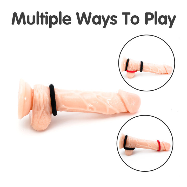 Power Ring Thick Silicone Detachable Cock Ring