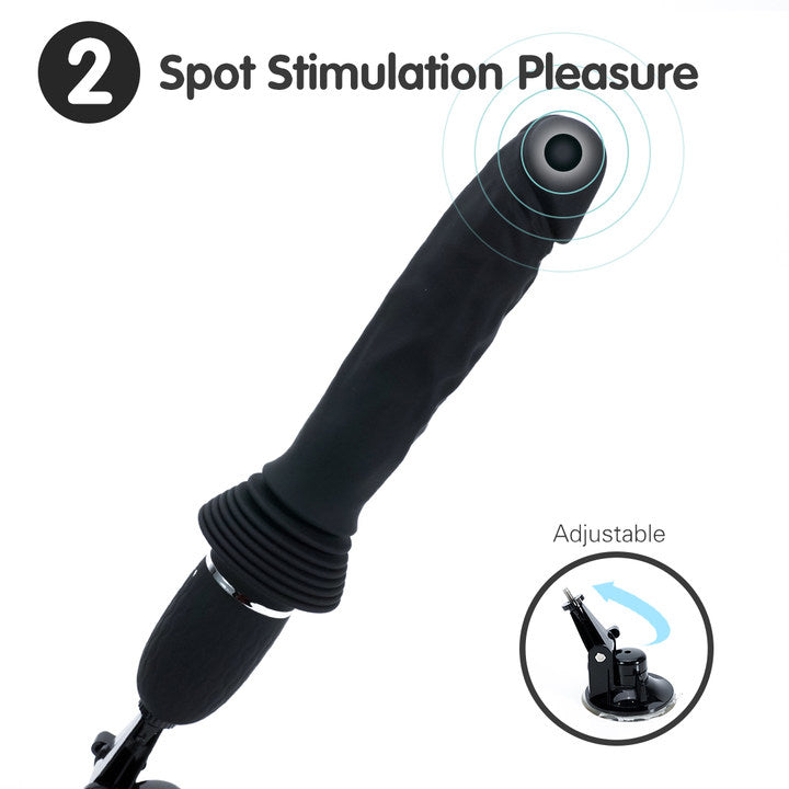 Viper-X Thrusting & Heating Remote Control Dildo Vibrator