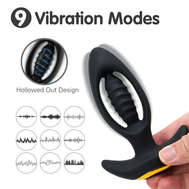 Pile Driver Vibrating Butt Plug