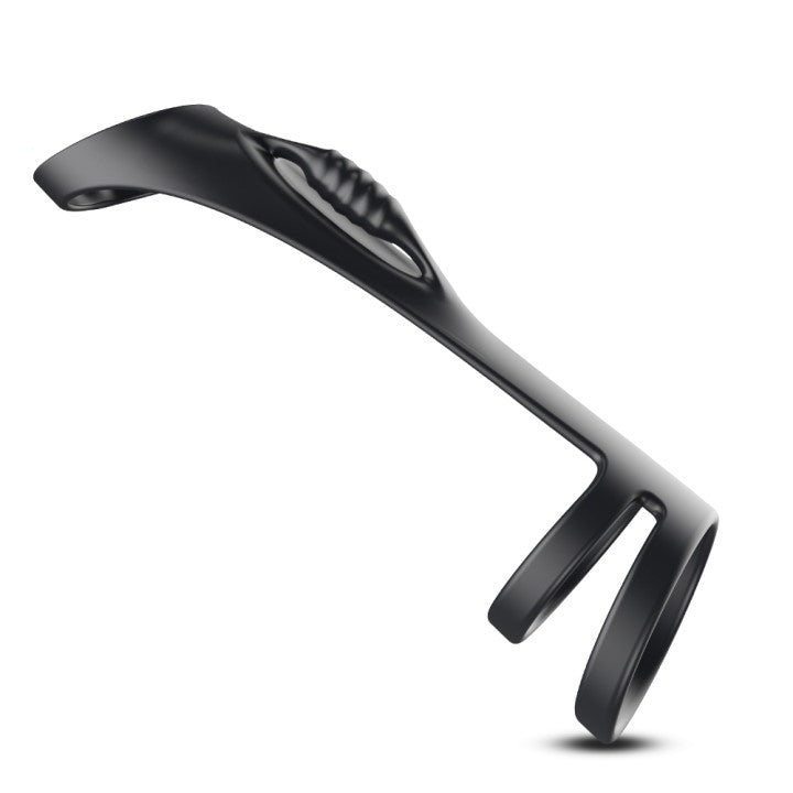 Creature Black Silicone Rubber Penis Ring